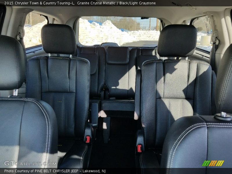 Granite Crystal Metallic / Black/Light Graystone 2015 Chrysler Town & Country Touring-L
