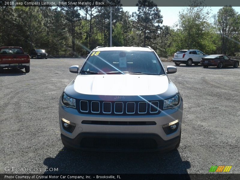 Billet Silver Metallic / Black 2018 Jeep Compass Latitude
