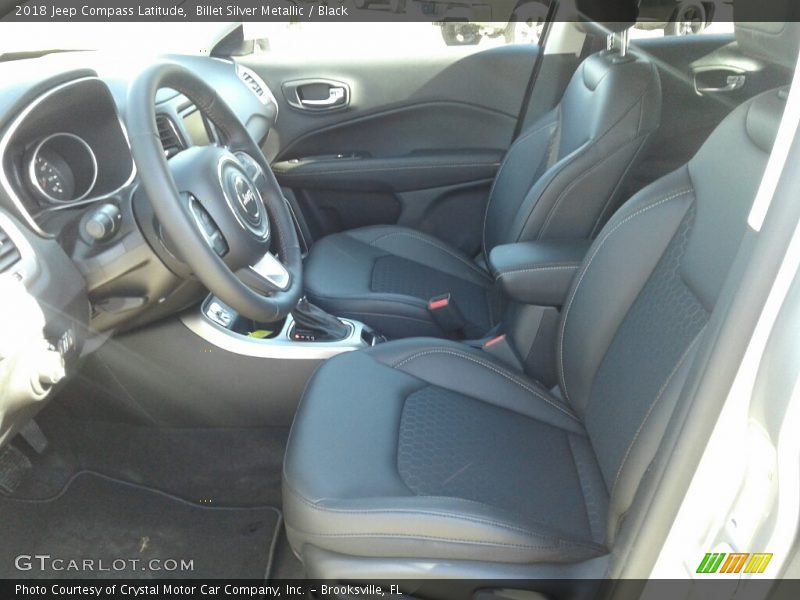 Billet Silver Metallic / Black 2018 Jeep Compass Latitude