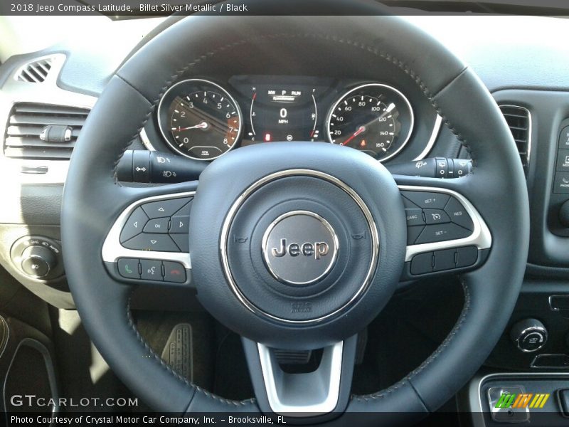 Billet Silver Metallic / Black 2018 Jeep Compass Latitude