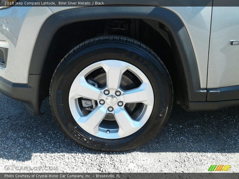 Billet Silver Metallic / Black 2018 Jeep Compass Latitude