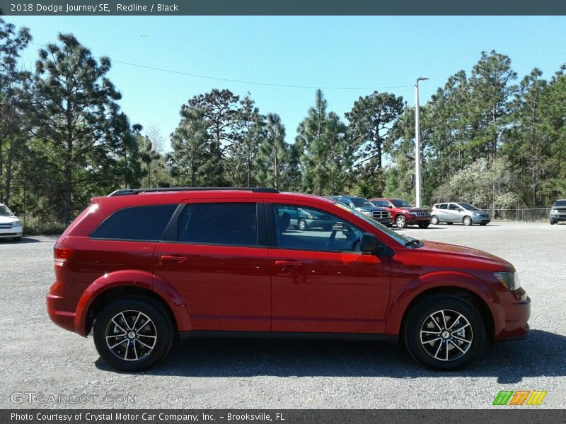 Redline / Black 2018 Dodge Journey SE