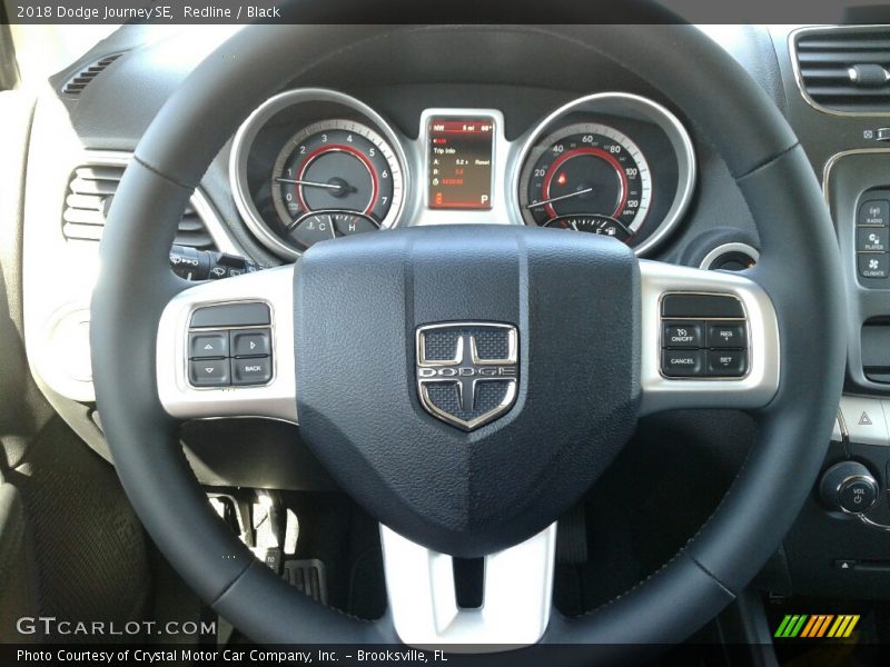 Redline / Black 2018 Dodge Journey SE
