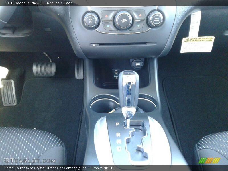 Redline / Black 2018 Dodge Journey SE