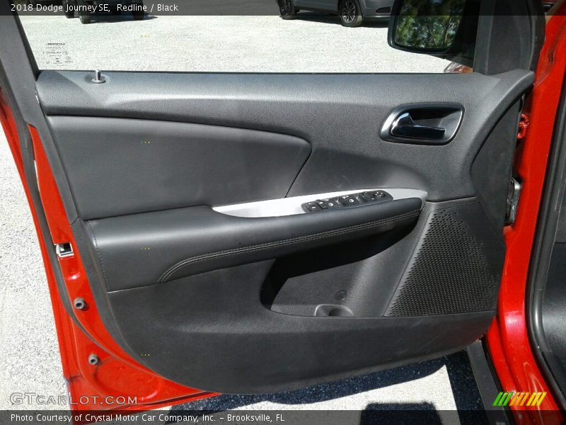 Redline / Black 2018 Dodge Journey SE