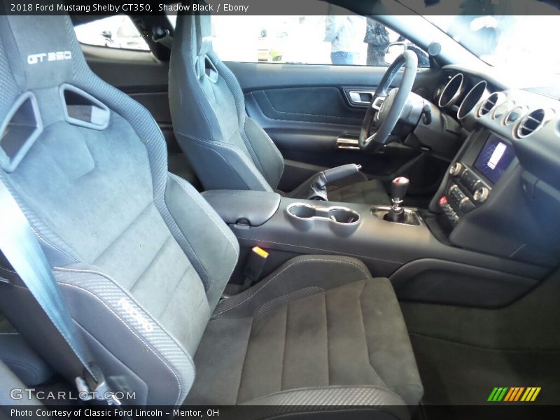  2018 Mustang Shelby GT350 Ebony Interior