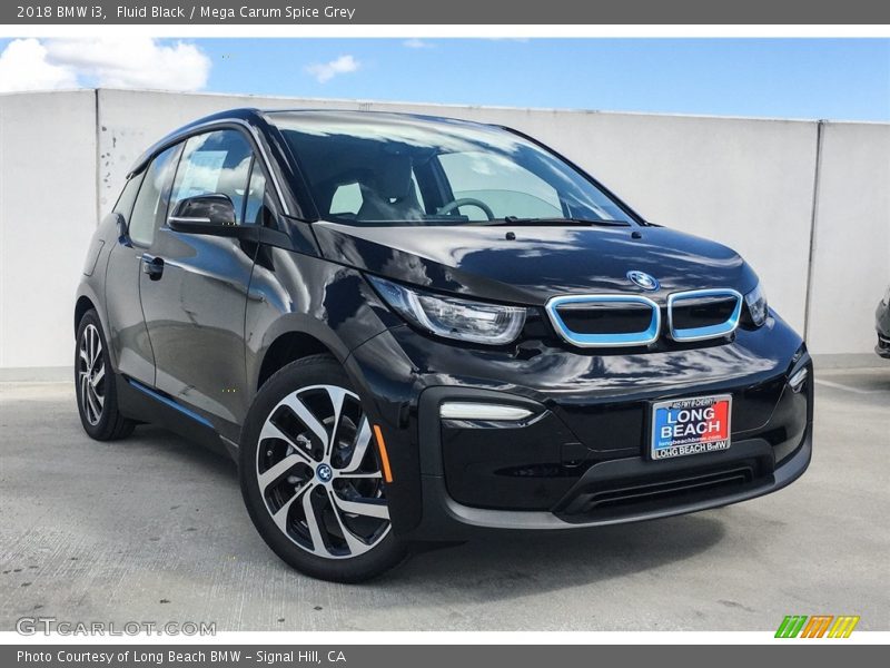 Fluid Black / Mega Carum Spice Grey 2018 BMW i3