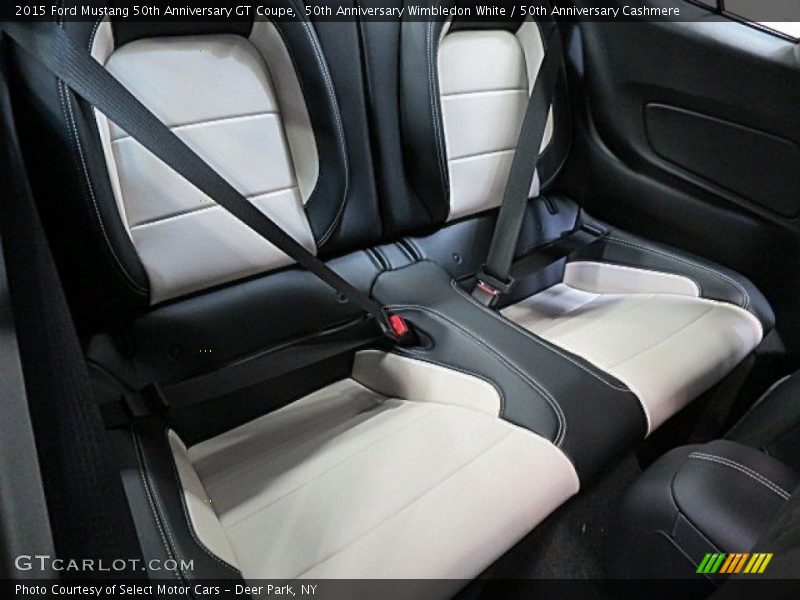 50th Anniversary Wimbledon White / 50th Anniversary Cashmere 2015 Ford Mustang 50th Anniversary GT Coupe