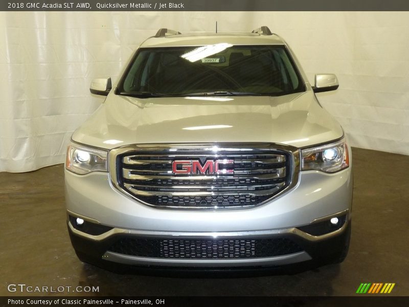 Quicksilver Metallic / Jet Black 2018 GMC Acadia SLT AWD