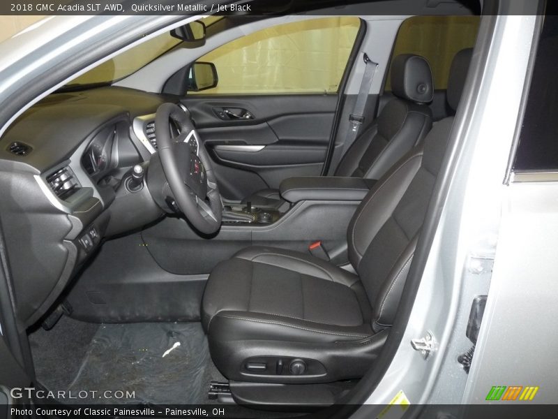 Quicksilver Metallic / Jet Black 2018 GMC Acadia SLT AWD