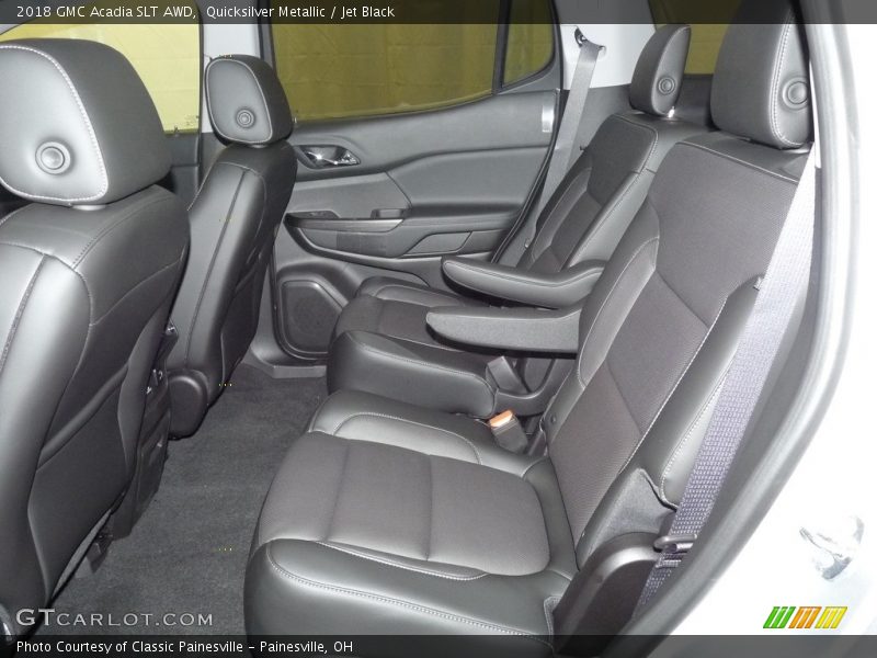 Quicksilver Metallic / Jet Black 2018 GMC Acadia SLT AWD