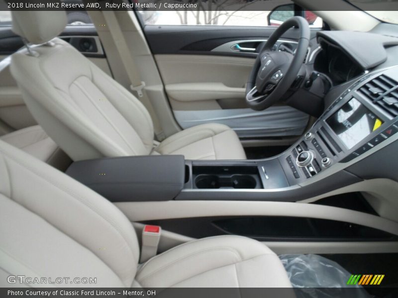 Ruby Red Metallic / Cappuccino 2018 Lincoln MKZ Reserve AWD
