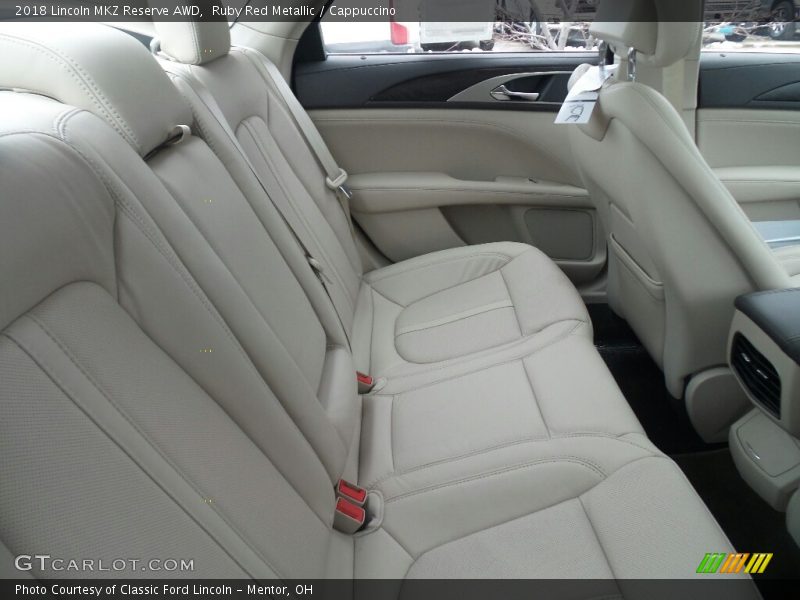 Ruby Red Metallic / Cappuccino 2018 Lincoln MKZ Reserve AWD