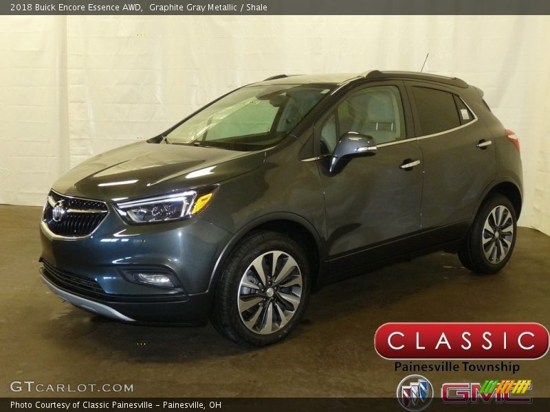 Graphite Gray Metallic / Shale 2018 Buick Encore Essence AWD