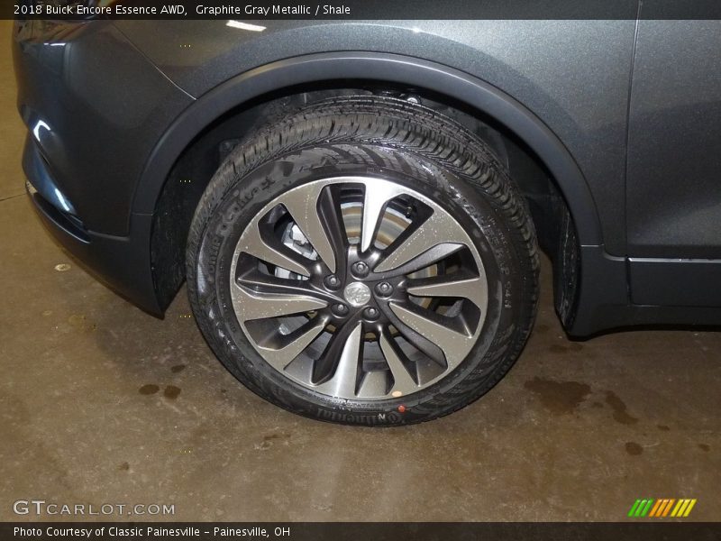 Graphite Gray Metallic / Shale 2018 Buick Encore Essence AWD