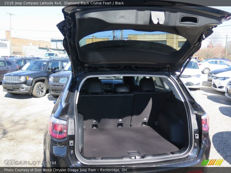 Diamond Black Crystal Pearl / Black 2018 Jeep Compass Latitude 4x4