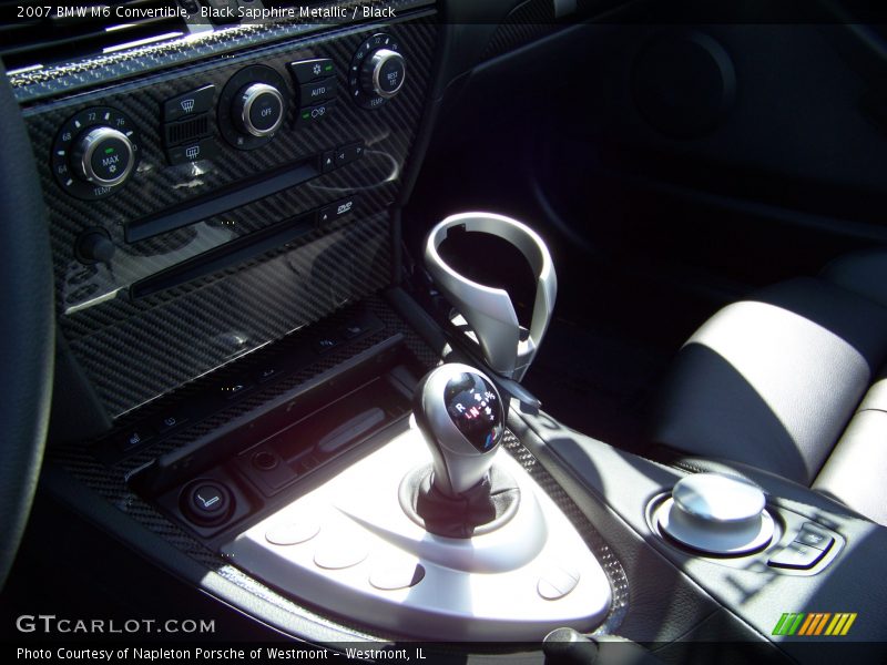Black Sapphire Metallic / Black 2007 BMW M6 Convertible