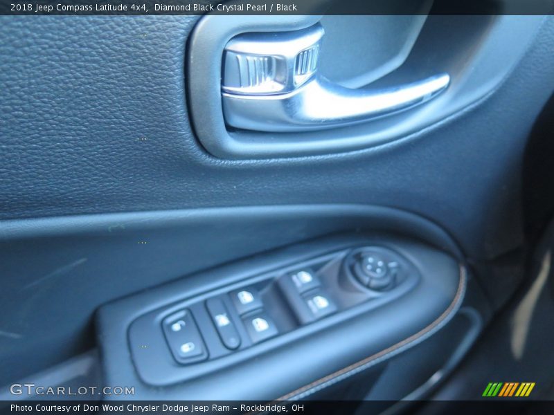 Diamond Black Crystal Pearl / Black 2018 Jeep Compass Latitude 4x4