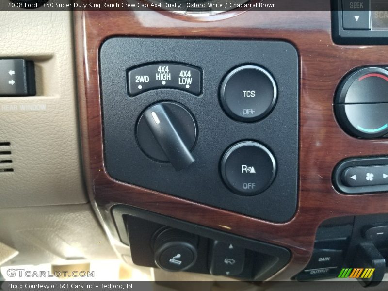 Oxford White / Chaparral Brown 2008 Ford F350 Super Duty King Ranch Crew Cab 4x4 Dually