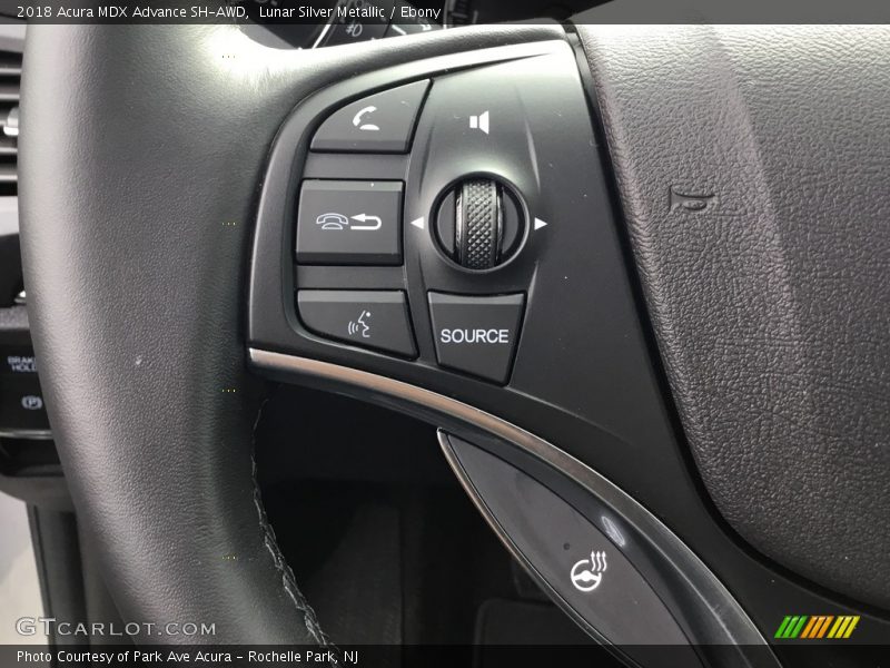 Controls of 2018 MDX Advance SH-AWD