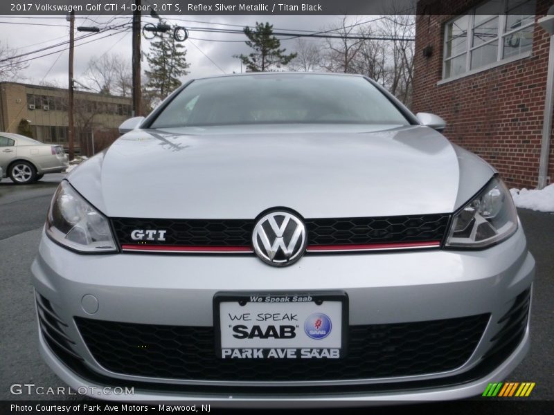 Reflex Silver Metallic / Titan Black 2017 Volkswagen Golf GTI 4-Door 2.0T S