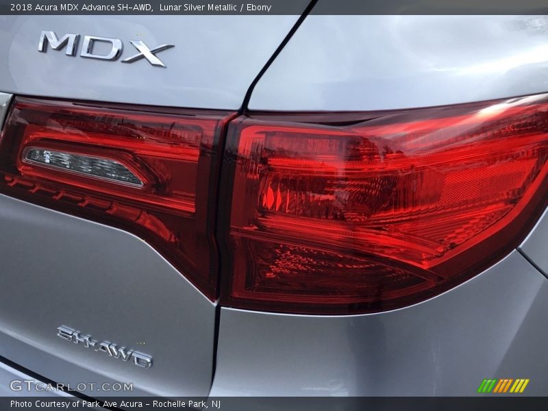 Lunar Silver Metallic / Ebony 2018 Acura MDX Advance SH-AWD