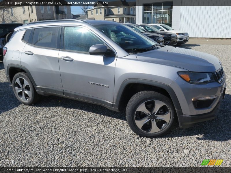 Billet Silver Metallic / Black 2018 Jeep Compass Latitude 4x4