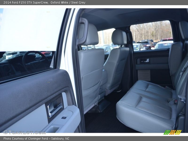 Oxford White / Steel Grey 2014 Ford F150 STX SuperCrew