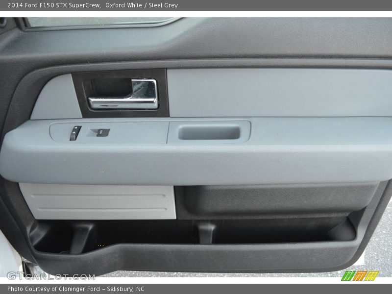 Oxford White / Steel Grey 2014 Ford F150 STX SuperCrew