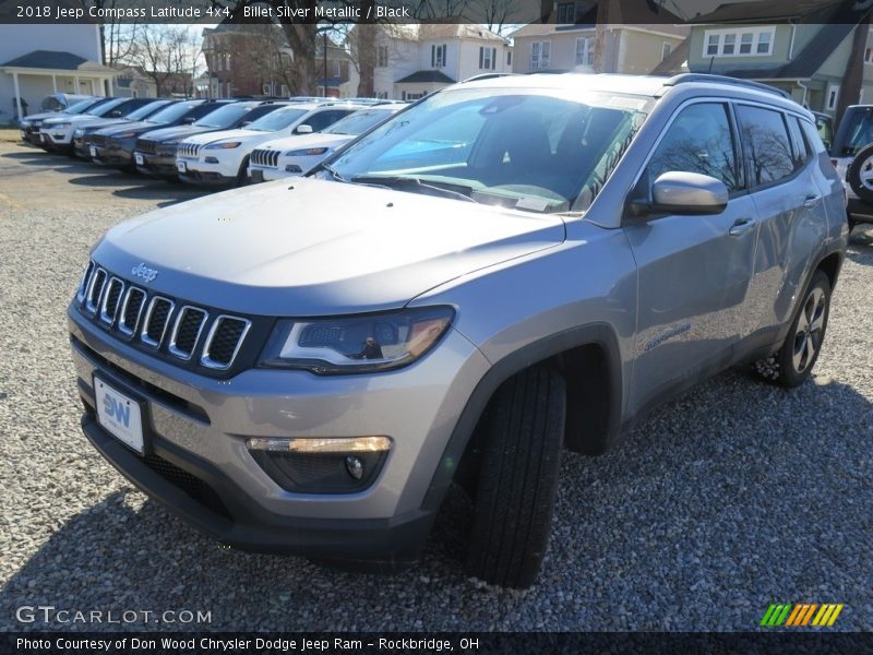 Billet Silver Metallic / Black 2018 Jeep Compass Latitude 4x4
