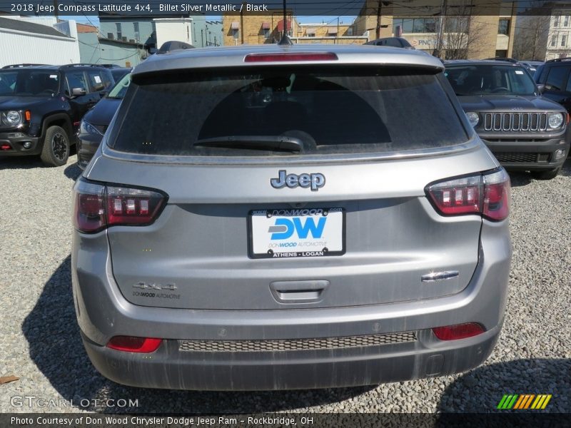 Billet Silver Metallic / Black 2018 Jeep Compass Latitude 4x4