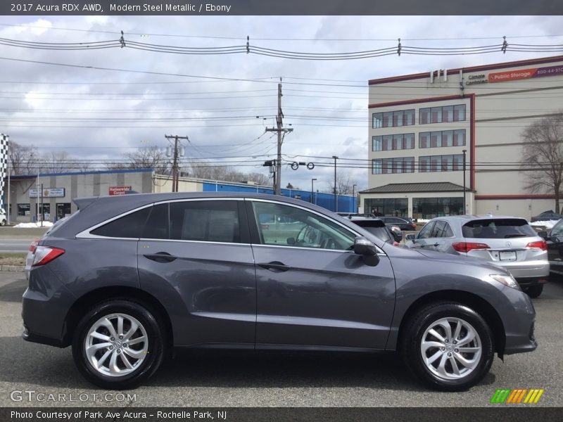 Modern Steel Metallic / Ebony 2017 Acura RDX AWD