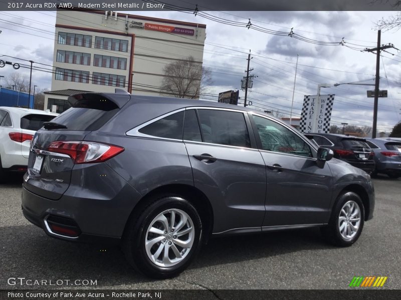Modern Steel Metallic / Ebony 2017 Acura RDX AWD