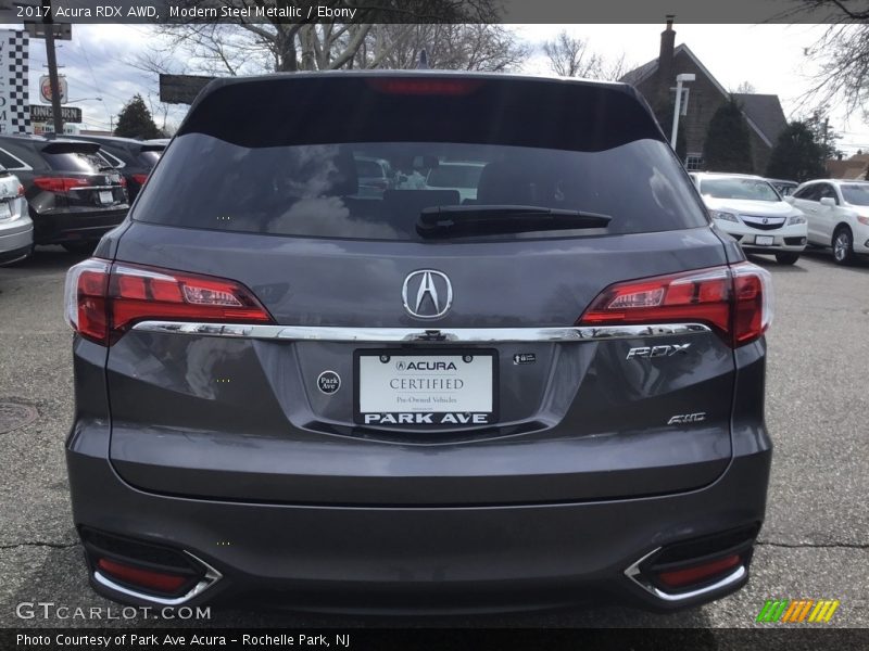 Modern Steel Metallic / Ebony 2017 Acura RDX AWD