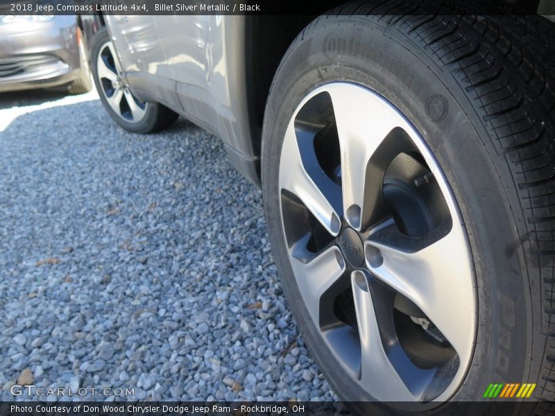 Billet Silver Metallic / Black 2018 Jeep Compass Latitude 4x4