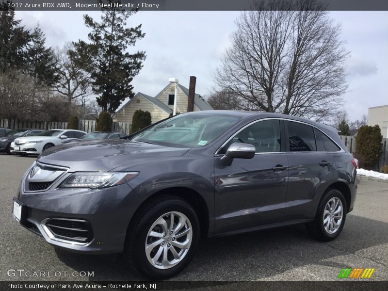 Modern Steel Metallic / Ebony 2017 Acura RDX AWD