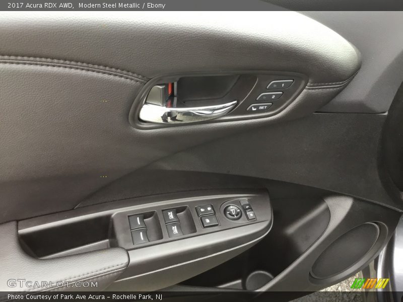 Modern Steel Metallic / Ebony 2017 Acura RDX AWD