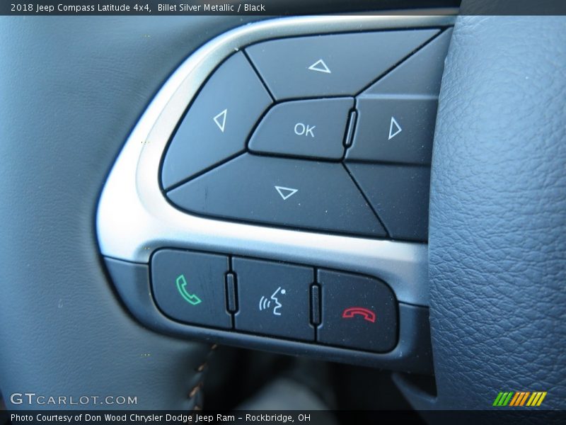 Billet Silver Metallic / Black 2018 Jeep Compass Latitude 4x4
