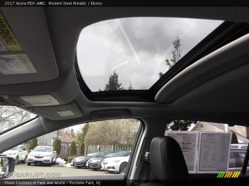 Modern Steel Metallic / Ebony 2017 Acura RDX AWD