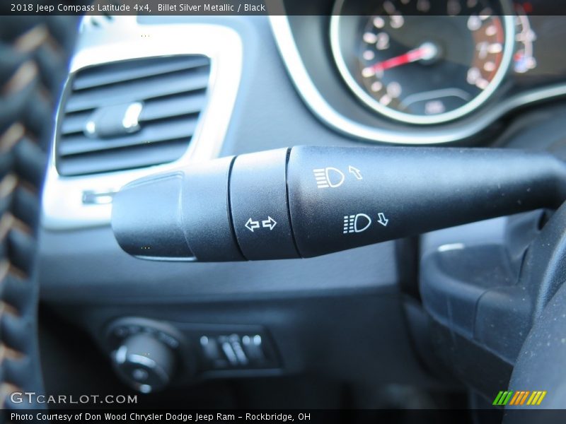 Billet Silver Metallic / Black 2018 Jeep Compass Latitude 4x4