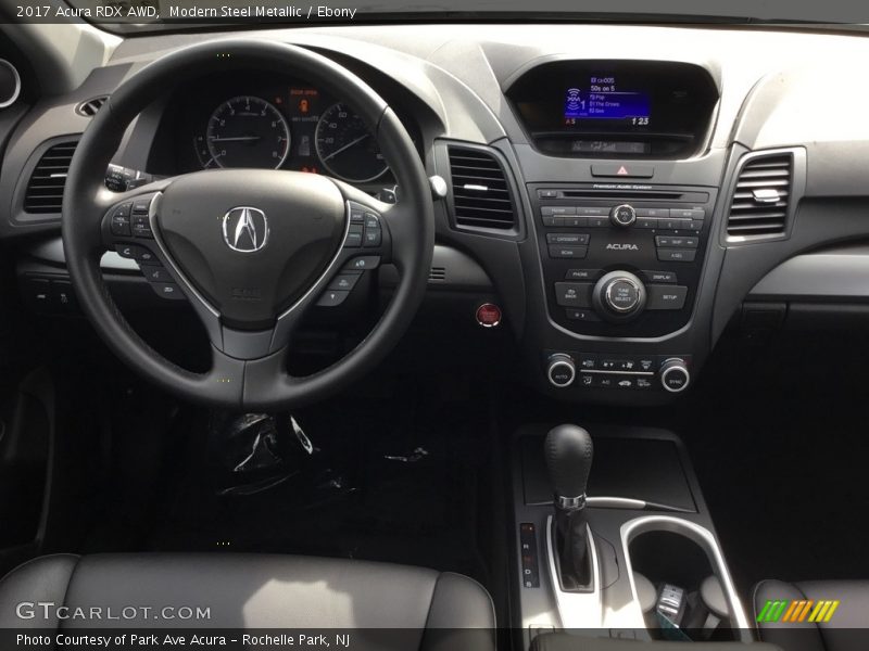 Modern Steel Metallic / Ebony 2017 Acura RDX AWD