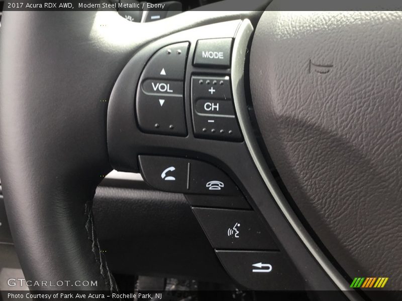 Modern Steel Metallic / Ebony 2017 Acura RDX AWD