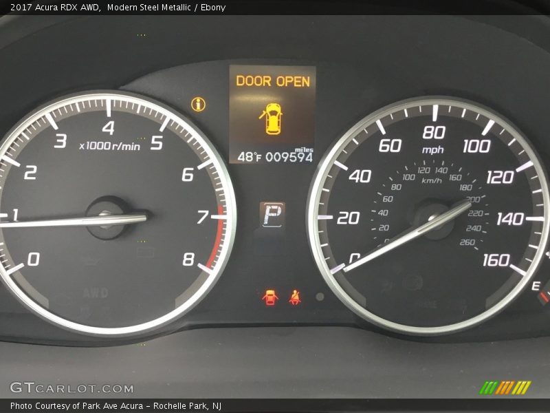 Modern Steel Metallic / Ebony 2017 Acura RDX AWD