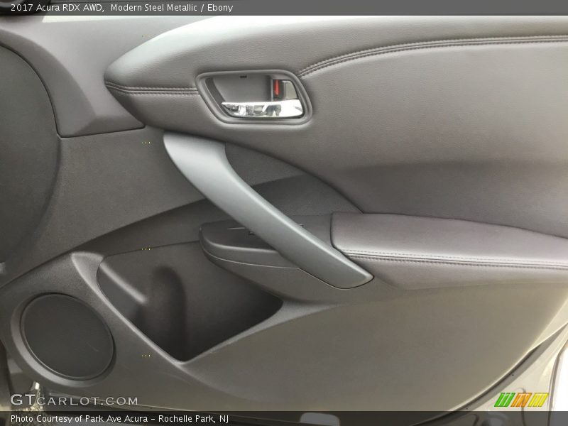 Modern Steel Metallic / Ebony 2017 Acura RDX AWD