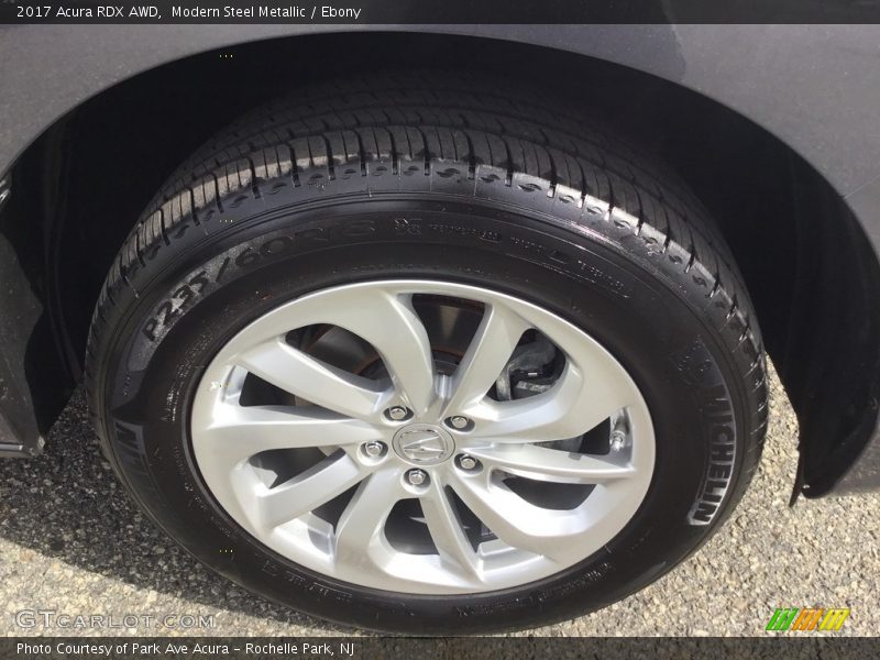 Modern Steel Metallic / Ebony 2017 Acura RDX AWD