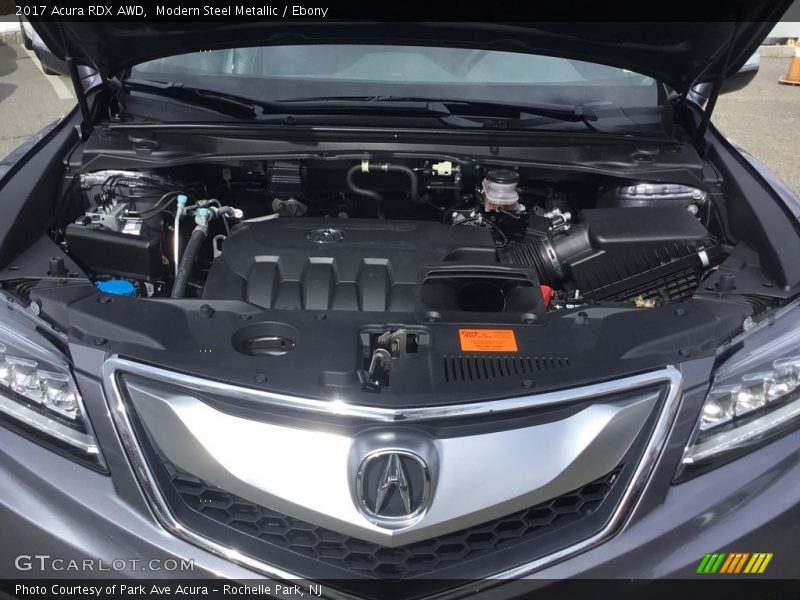 Modern Steel Metallic / Ebony 2017 Acura RDX AWD