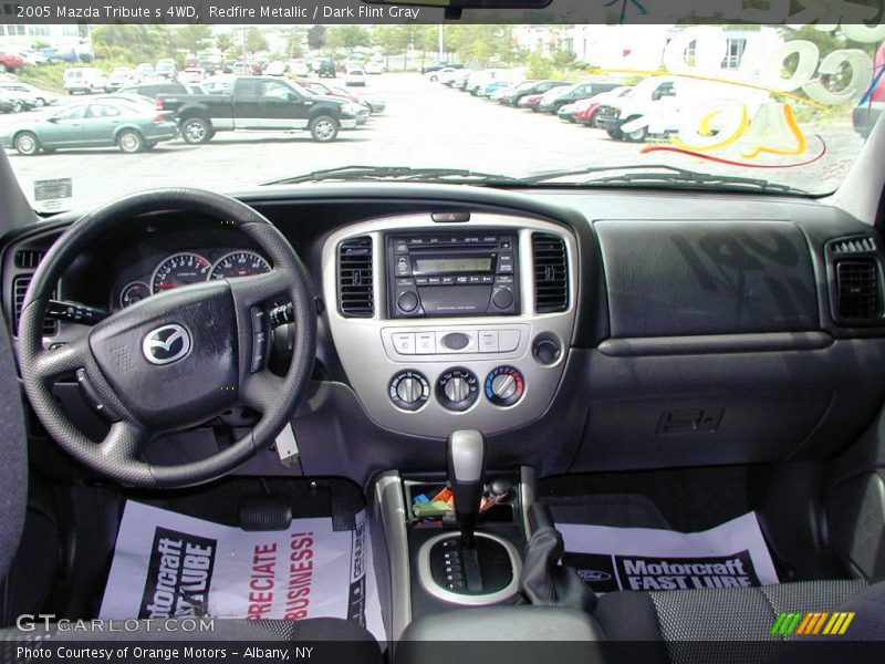 Redfire Metallic / Dark Flint Gray 2005 Mazda Tribute s 4WD