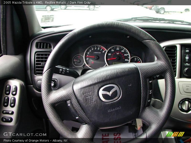 Redfire Metallic / Dark Flint Gray 2005 Mazda Tribute s 4WD