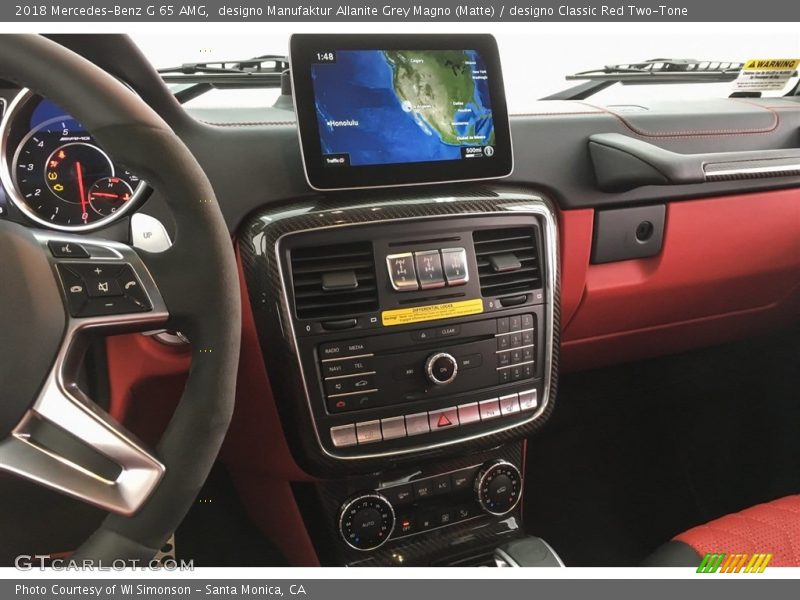 Controls of 2018 G 65 AMG