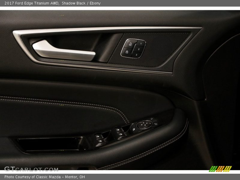 Shadow Black / Ebony 2017 Ford Edge Titanium AWD